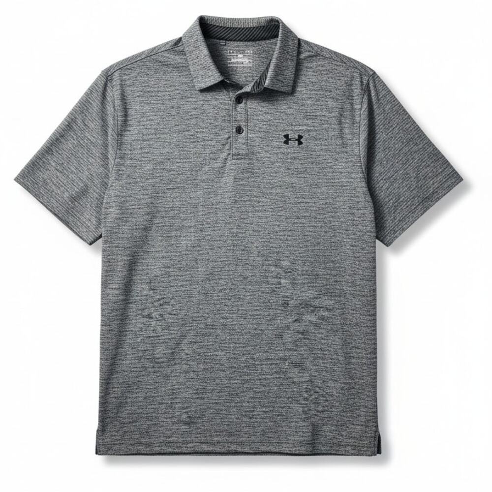 Under Armour Mens L Athleisure Preppy‎ Outdoors Golf HeatGear Performance Polo